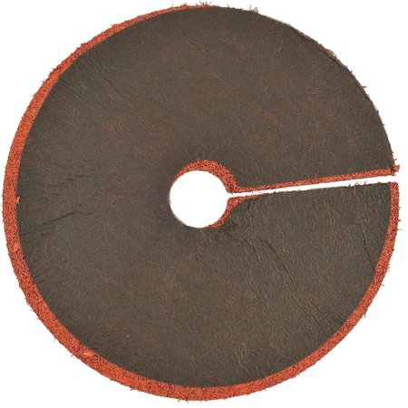 RUBBERIFIC Tree Ring, Rubber, 36 Inch Diameter, Brown RING36ET